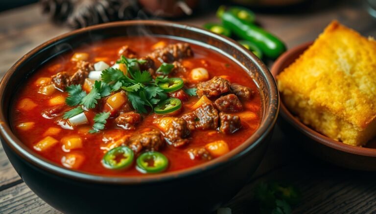 Beef Chili with Cornbread