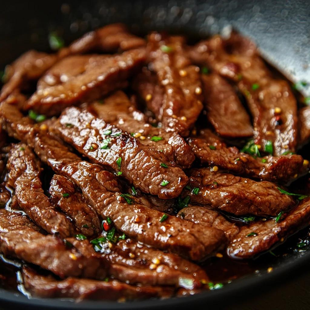 Beef strips recipe