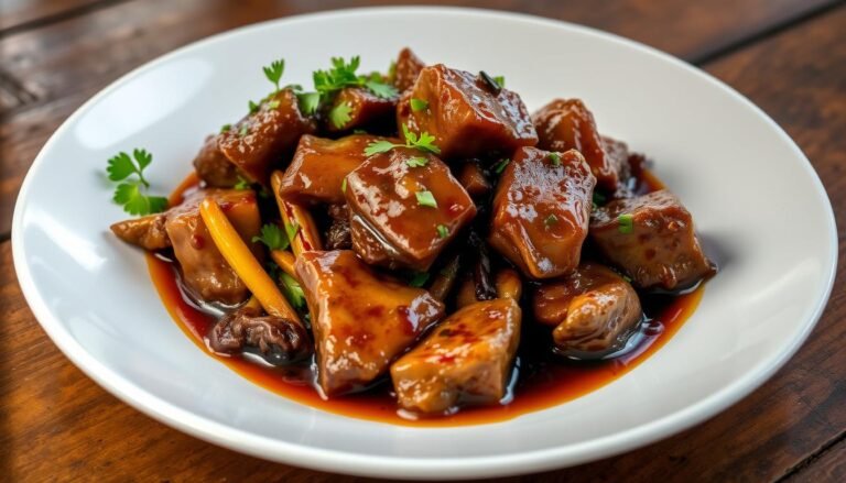 Braised Black Pepper Beef