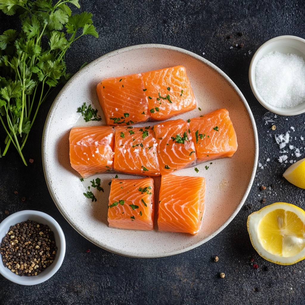 Air Fryer Frozen Salmon