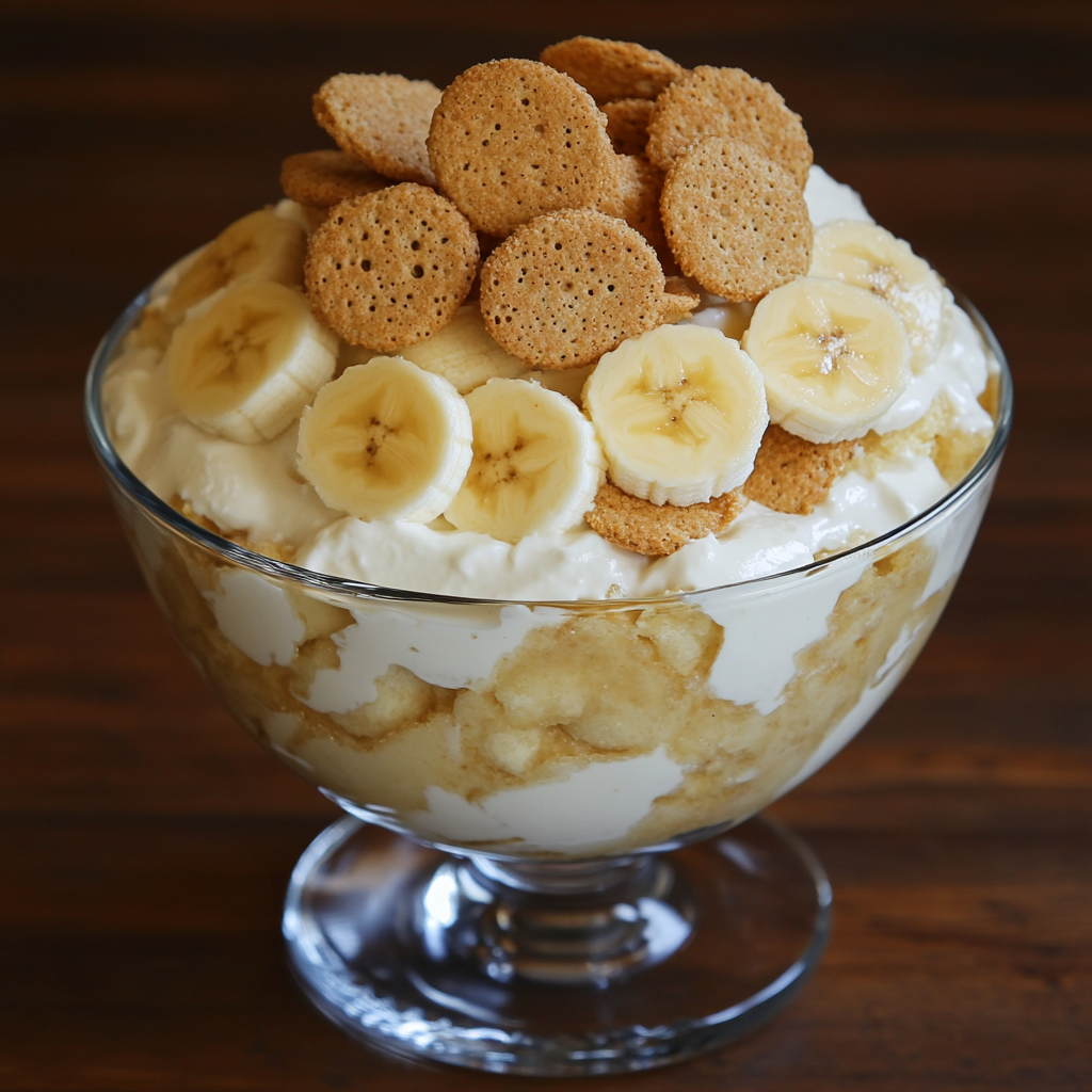 Banana Pudding with Vanilla Wafers