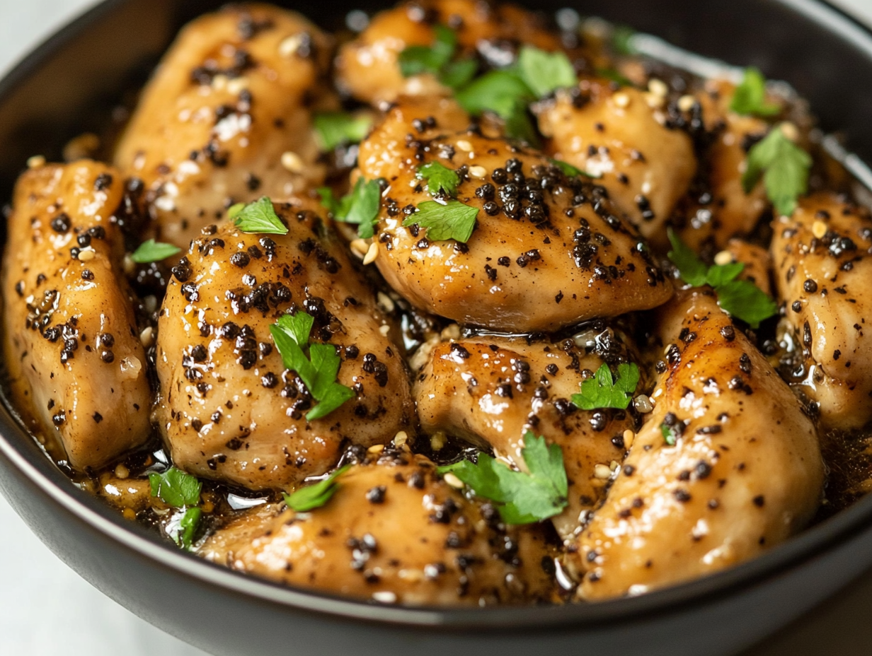 Black Pepper Chicken