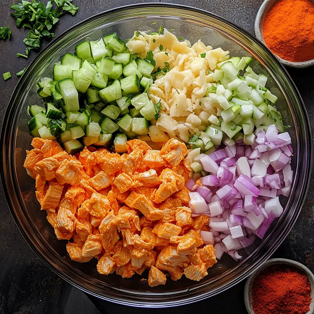 Buffalo Chicken Salad