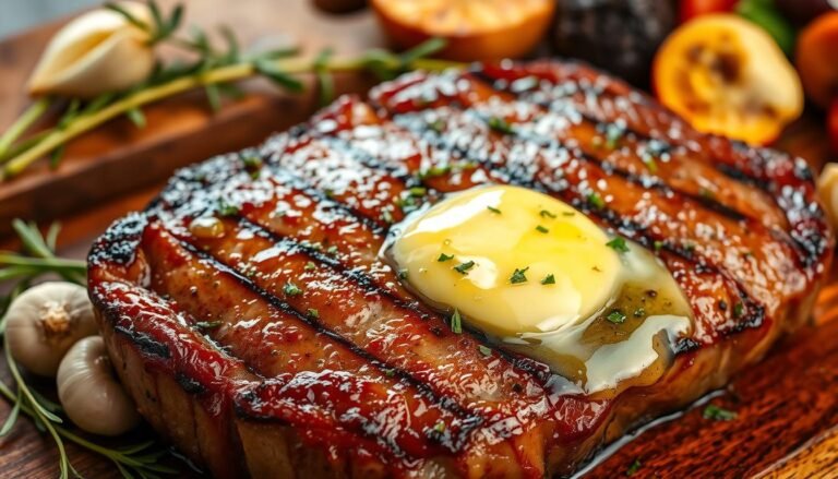 Garlic Butter Ribeye Steak