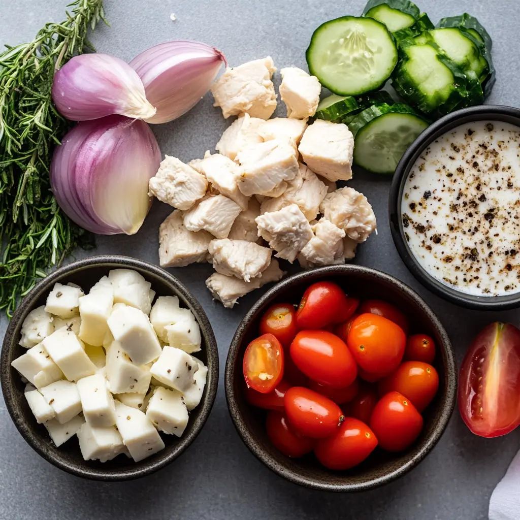  Greek Chicken Bowls