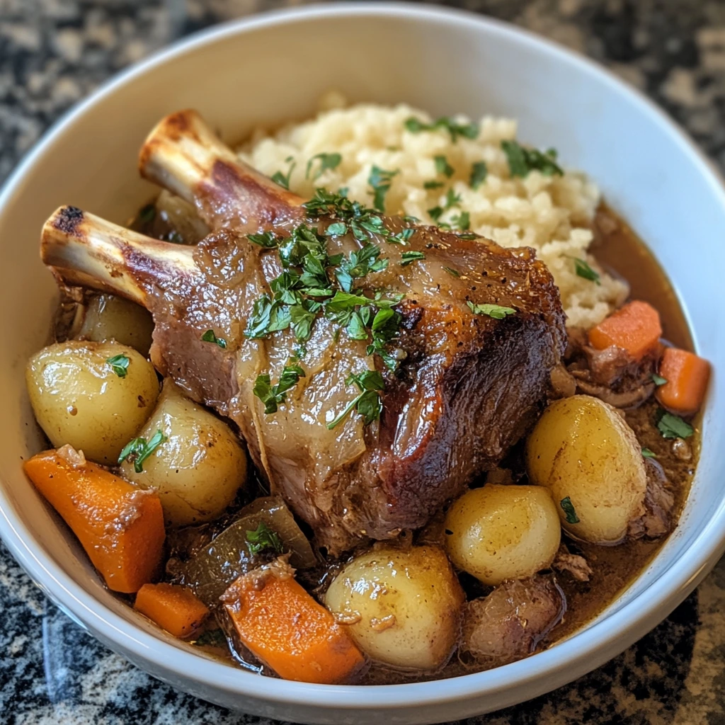 Instant Pot Lamb Shanks