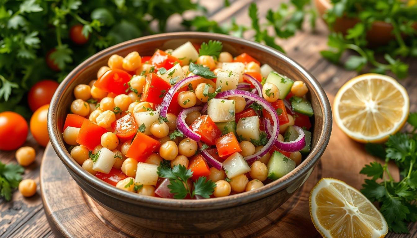 Mediterranean Chickpea Salad