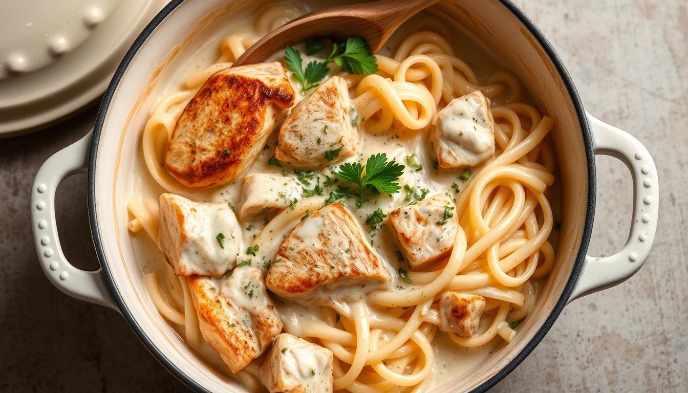 One-Pot Chicken Alfredo