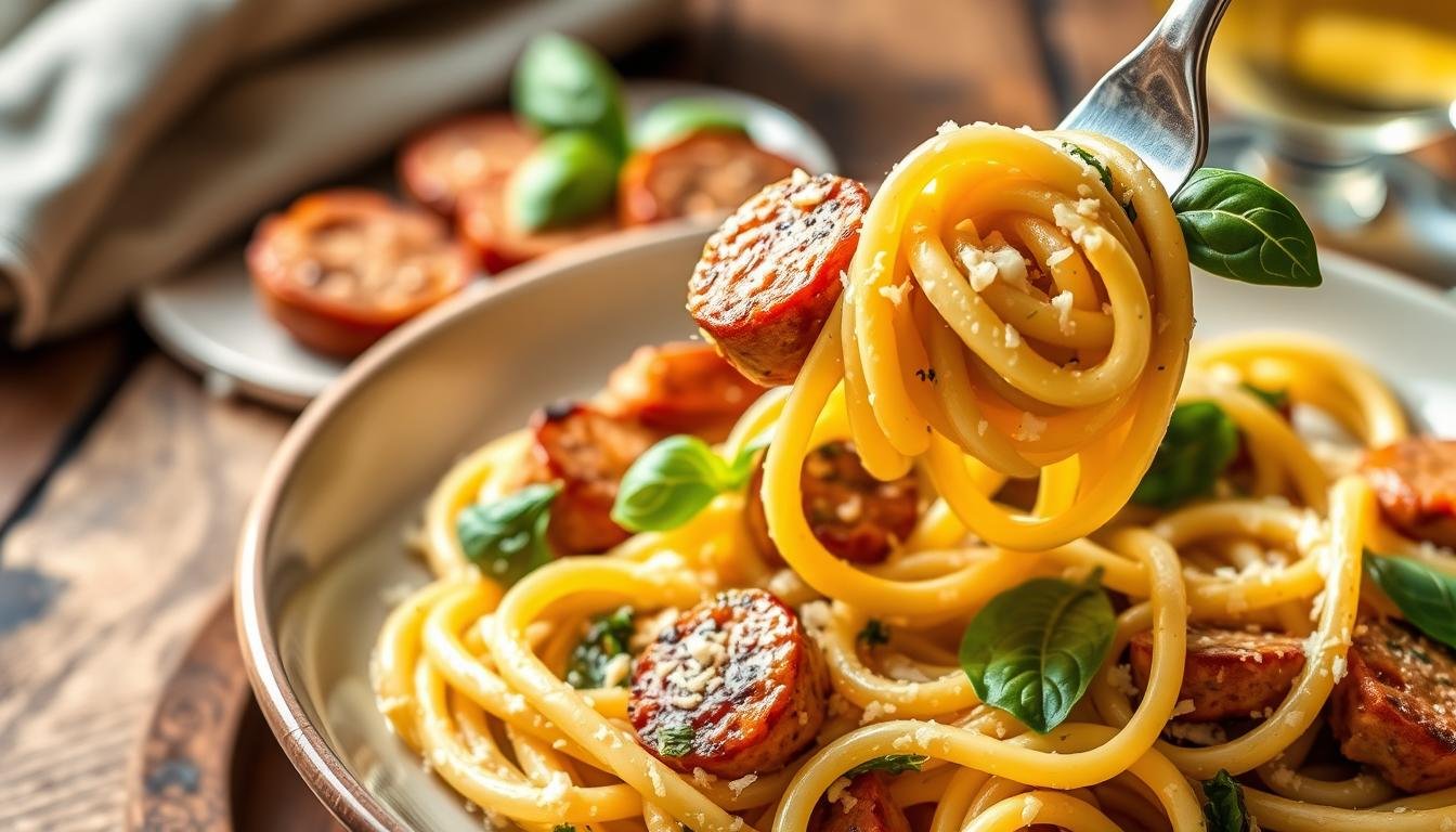 Chicken Sausage Pasta
