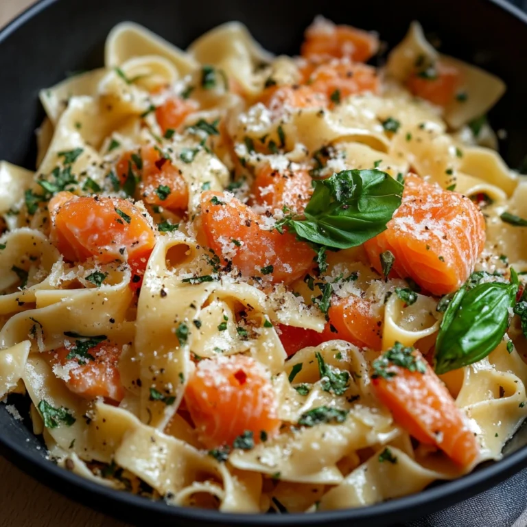 Pasta with Salmon