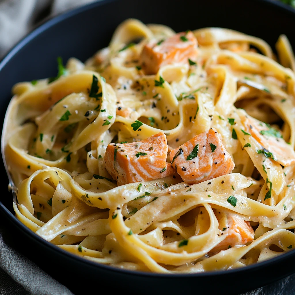 Pasta with Salmon