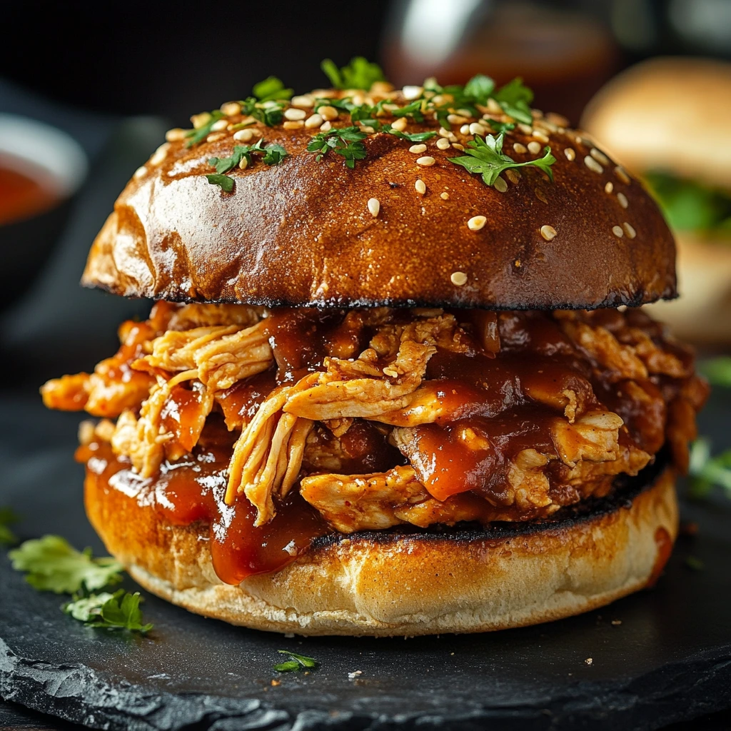 BBQ chicken sandwich