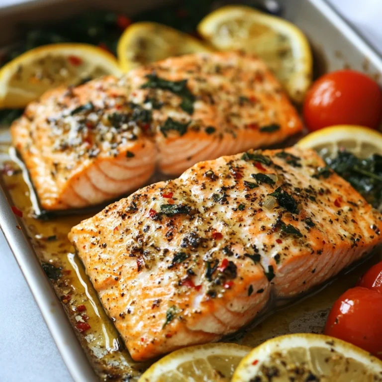 oven-baked salmon