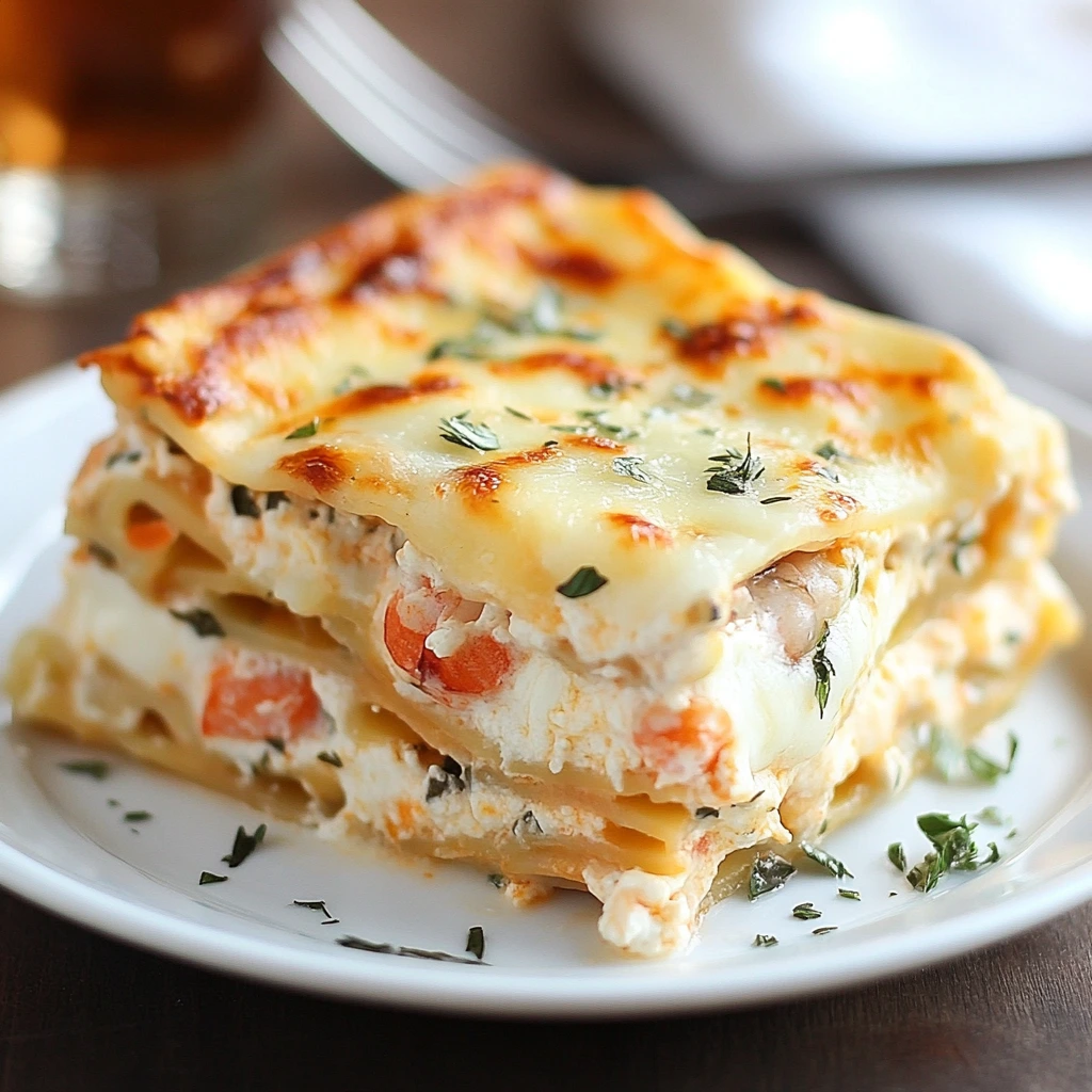 seafood lasagna